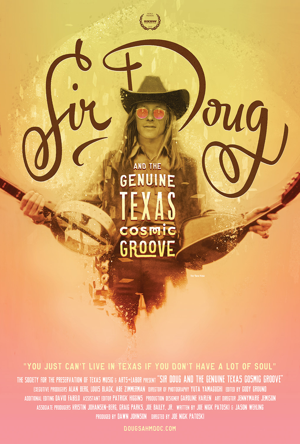 Poster for Sir Doug and the Genuine Texas Cosmic Groove