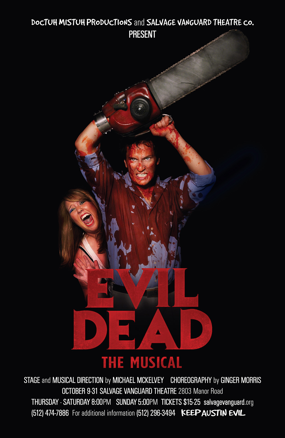 Evil Dead the Musical Poster