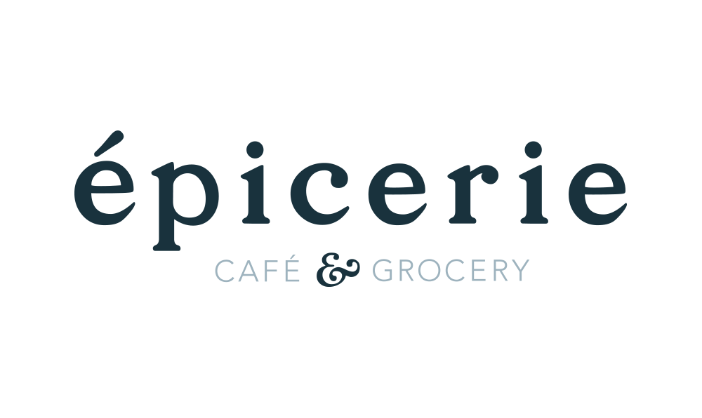 epicerie logo by Five and Four