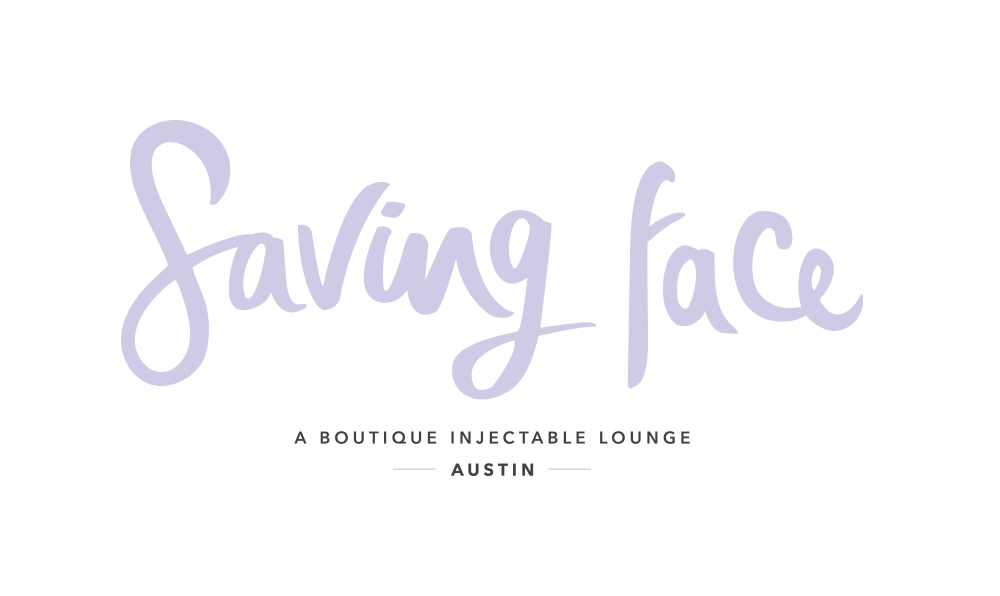 Saving Face Logo by Five and Four