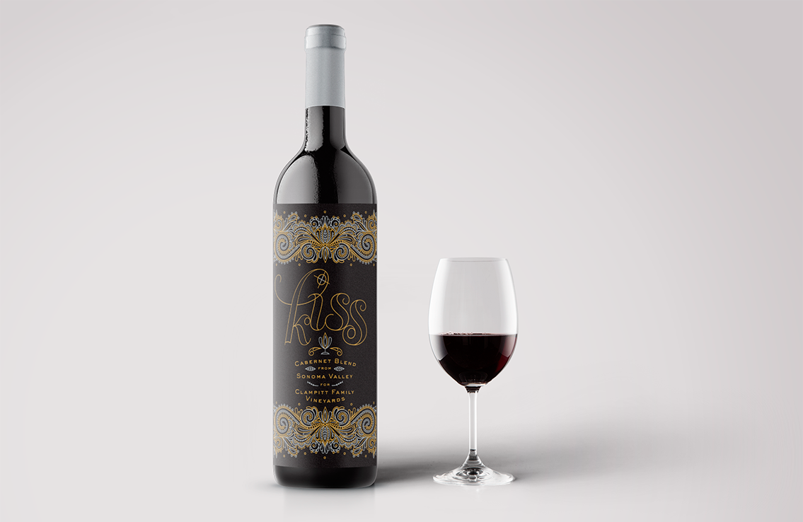 WIne Label Design by Five and Four